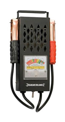 Silverline Tester Sistema di Caricamento e Batteria 6v, 12v