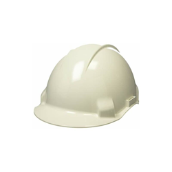 3M G3001NUV-VI Elmetto di Protezione con Fascia Antisudore in Plastica, Uvicator con Cricchetto, Dielettrico 440 V, Bianco precio
