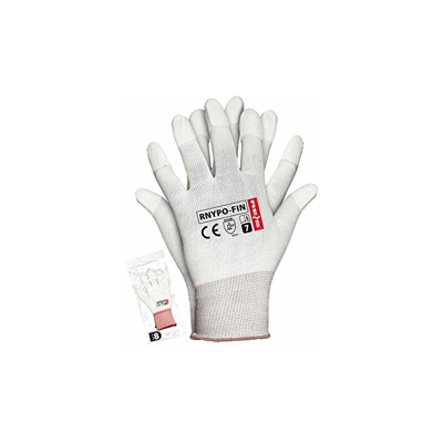 Reis Rnypo-FIN9 - Guanti protettivi, misura 9, confezione da 12, colore: Bianco