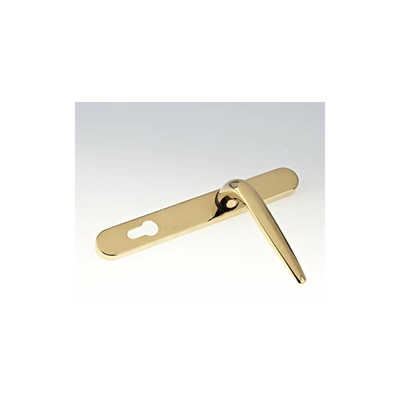 Yale yes-lbdh-pg Essentials Long Backplate maniglia, oro