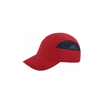 Reis BUMPCAPMESH_CG - Casco leggero industriale, taglia 58-63, colore: Rosso/Blu scuro