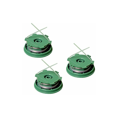 Bobine di Fili sostitutive (DA-F11) Set da 3 73500300-3 Rocchetto per decespugliatore - Ikra