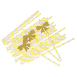 Cannucce In un articolo usa e getta, 50Pcs, Bowknot - ASUPERMALL precio