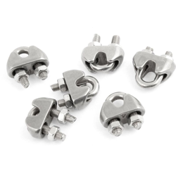 Sourcing Map - Sourcingmap Morsetti Serracavo per Funi Metalliche, Argento características