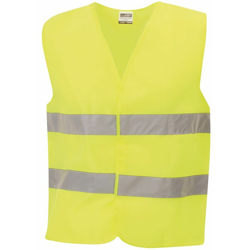 Safety Vest Junior - JR SAFETY VEST 100%P J&N | UNICA - NEUTRO (SENZA PERSONALIZZAZIONE) - fluorescent-yellow (FLYE) - JAMES & NICHOLSON precio