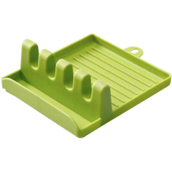 Asupermall - Spatola utensile da cucina Rack Repos con una goccia di goccia resistente rilievo nel calore Cucchiaio Bpa Restless Holder multipla precio