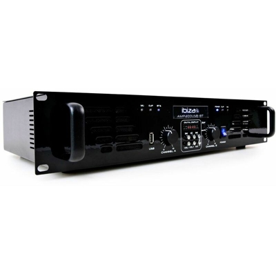 480 Watt amplificatore audio con il suono audio ingresso linea MP3 USB Bluetooth 2U 19 AMP300USB-BT - IBIZA