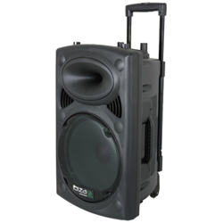 Boost - portable speaker box PA DJ PA 400W karaoke MP3 Bluetooth USB SD Ibiza PORT8VHF-BT características