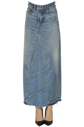 Denim long shirt precio