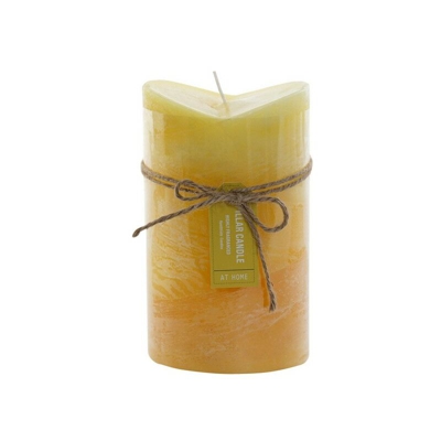 Candela Profumata Dekodonia Fiocco Giallo (8,7 x 8,7 x 15 cm)