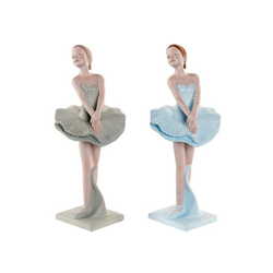 Scultura Ballerina Classica Resina (2 pcs) (10 x 10 x 26 cm) - Dekodonia características