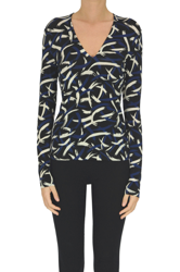 Printed viscose t-shirt precio