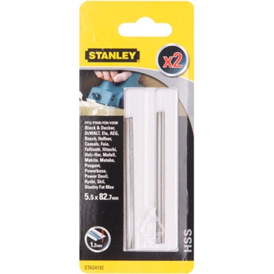 Stanley pialla lama HSS 5.5 x 82 millimetri
