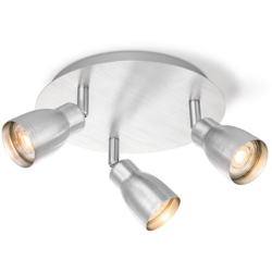 alluminio Home Sweet Home LED punto Alba Ø22cm 3x5,8W en oferta