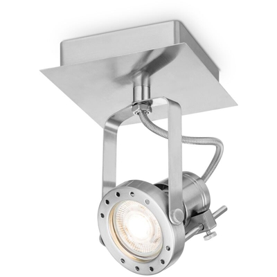 5,8W in acciaio LED posto Robo Matt - Acier mat - Home Sweet Home