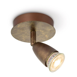 LED posto Curl 5,8W bronzo - Bronze - Home Sweet Home en oferta