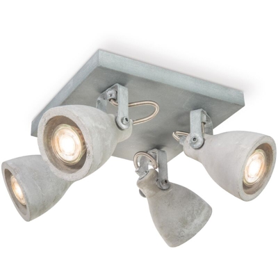 posto Home Sweet Home LED Vedi grigio 4x5,8W - Le béton