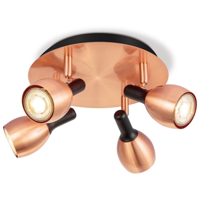 Home Sweet Home Spot LED Novi rame / nero 4x5,8W - Acheteur