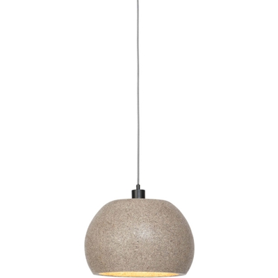 Greenice - [G-M-BOHOL/H35/S/SHADE] Paralume Lampada A Sospensione Bohol Trucioli Di Gambano Il Giro ø36,5x24cm | Sabbia (G-M-BOHOL/H35/S/SHADE)