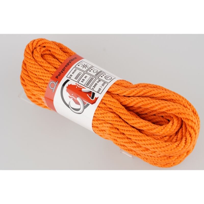 Mamutech - corda mamutec polipropilene arancio 10 mm x 10 m - Orange