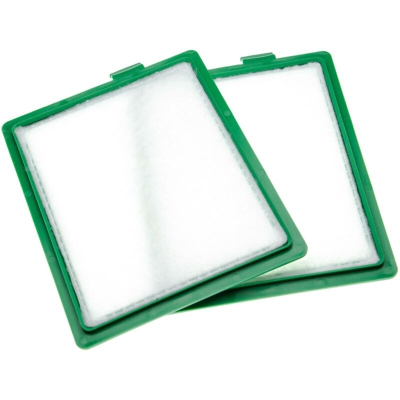 vhbw 2x filtro compatibile con AEG Viva Quickstop AVQ 2100 - 2141, 2115-2126 aspirapolvere; microfiltro