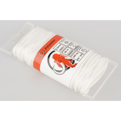 corda mamutec poliestere bianco 3,5 millimetri x 20 m - Blanc - MAMUTECH en oferta