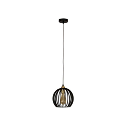 Lampada a Sospensione Wires II - Plafoniera - da Parete - Nero in Metallo, 22 x 22 x 113 cm, 1 x E27, Max 60 W - HOMEMANIA precio