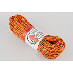 Mamutech - corda mamutec in poliammide arancione / nero 8 mm x 10 m - Orange-Noir precio