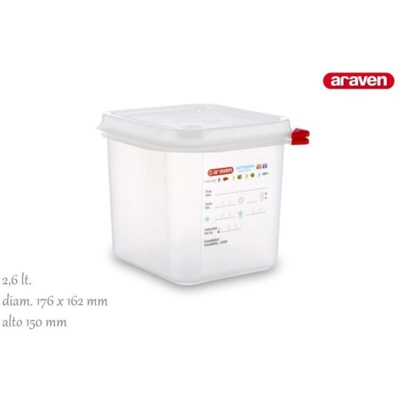 Bighouse It - CONTENIT. GASTRONORM GN1/6 CM.17,6X16,2X15h