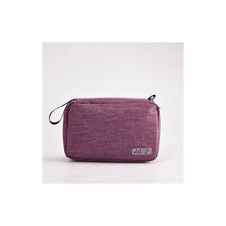 SUN-059-04 - Borsa per cosmetici da viaggio, portatile, impermeabile, antigraffio, multifunzione, colore: viola - Kaeha características