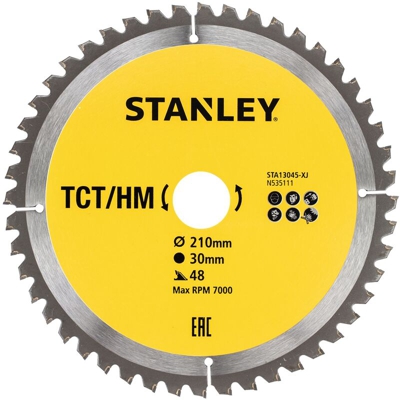 Stanley TCT sega circolare lama HM