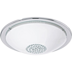 plafoniera Giolina bianco 37 centimetri 1x16W - Chrome - Eglo precio