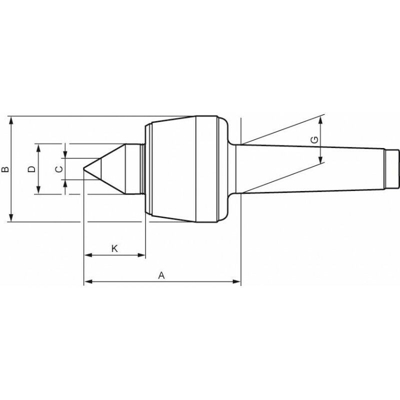 Pointe Avg Girare. Carbide Superficie 104 Mk3 Röhm Hmpro - NO NAME