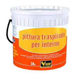 Pittura Murale Traspirante Bianco Lt. 4 - Vigor precio