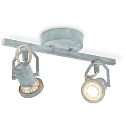 posto Home Sweet Home LED deve grigio 2x5,8W - Le béton en oferta