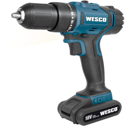Wesco Cordless Hammer Drill 18V WS2908K2 características