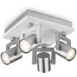 Home Sweet Home LED macchia di cemento grigio 4x5,8W - Le béton precio