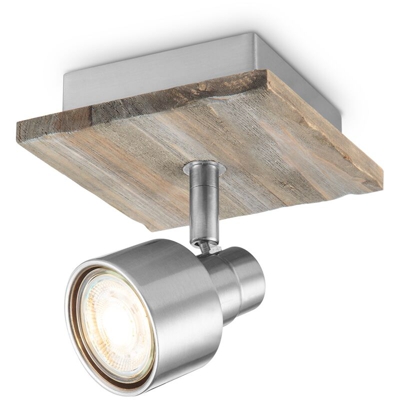 5,8W in acciaio Home Sweet Home LED posto Drift matt - Acier mat