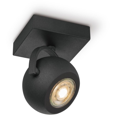 Home Sweet Home LED macchia nera Nop 14 centimetri 5,8W - Noir sable