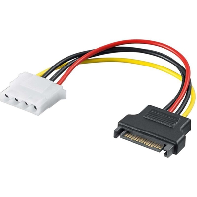 Cavo di alimentazione da SATA a Molex 4 pin - Manhattan