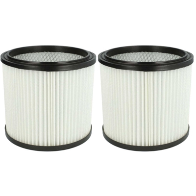vhbw 2x filtro rotondo per aspirapolvere multiuso Aqua Vac 7413 B, 8103 B, 8202 B, 8203 P, 8204 B, 8224 B, 8503 B, 8504 B