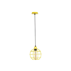 Lampada a Sospensione Metal Work - Plafoniera - da Parete - Giallo in Metallo, 20 x 20 x 112 cm, 1 x E27, Max 60 W - HOMEMANIA características