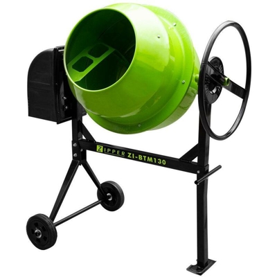 Betoniera Elettrica 130L 550W Impastatrice Miscelatore Cemento Zipper Zi-Btm130 - ZIPPER MASCHINEN