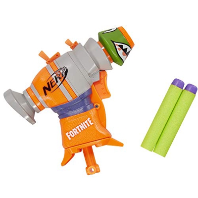 Nerf Fortnite RL Nerf MicroShots - Giocattolo per freccette e 2 freccette ufficiali Nerf Elite per bambini, ragazzi e adulti