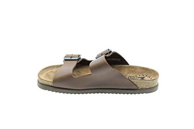 MEPHISTO, NERIO, CIABATTA SANDALO, NUBUK, MARRON - 43