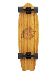 Two Bare Feet 'The Buddy' - Skateboard longboard da 78,7 cm, serie Bamboo Premium Pro, Ruote nere. características