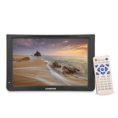 fosa Televisore portatile HD 11.6" TV sintonizzatore DVB-T2/ DVB-T digitale analogica atv schermo LCD con porta USB &SD/MMC,con batteria di ricarica, 