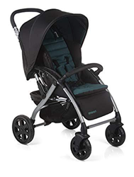 Nurse by Jané Moon Pro Passeggino, da 6 Mesi a 15 Kg, Pieghevole Compatto, con Cestino e Capottina Parapioggia, Negro-botella Soft características
