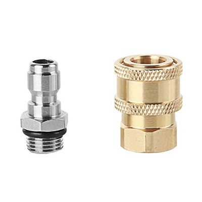 Connettori ugello spruzzatore ad alta pressione Rondella NUZAMAS, filettatura M14, connettore rapido Quick 1/4, raccordi per tubo tubo