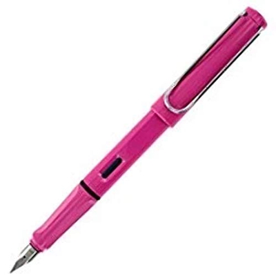 Lamy Safari Pink Fountain Pen Fine
